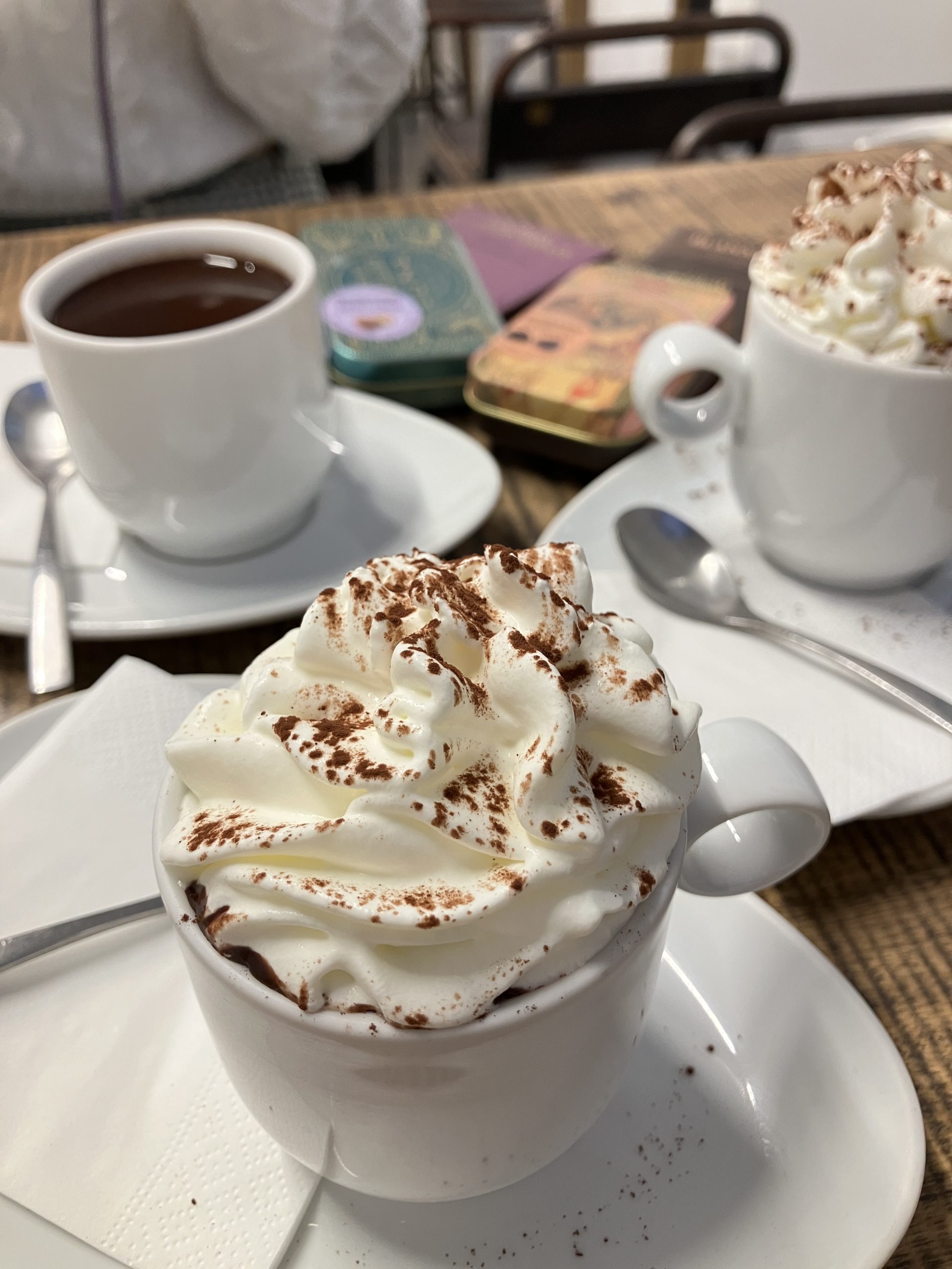 名物のホットチョコレート